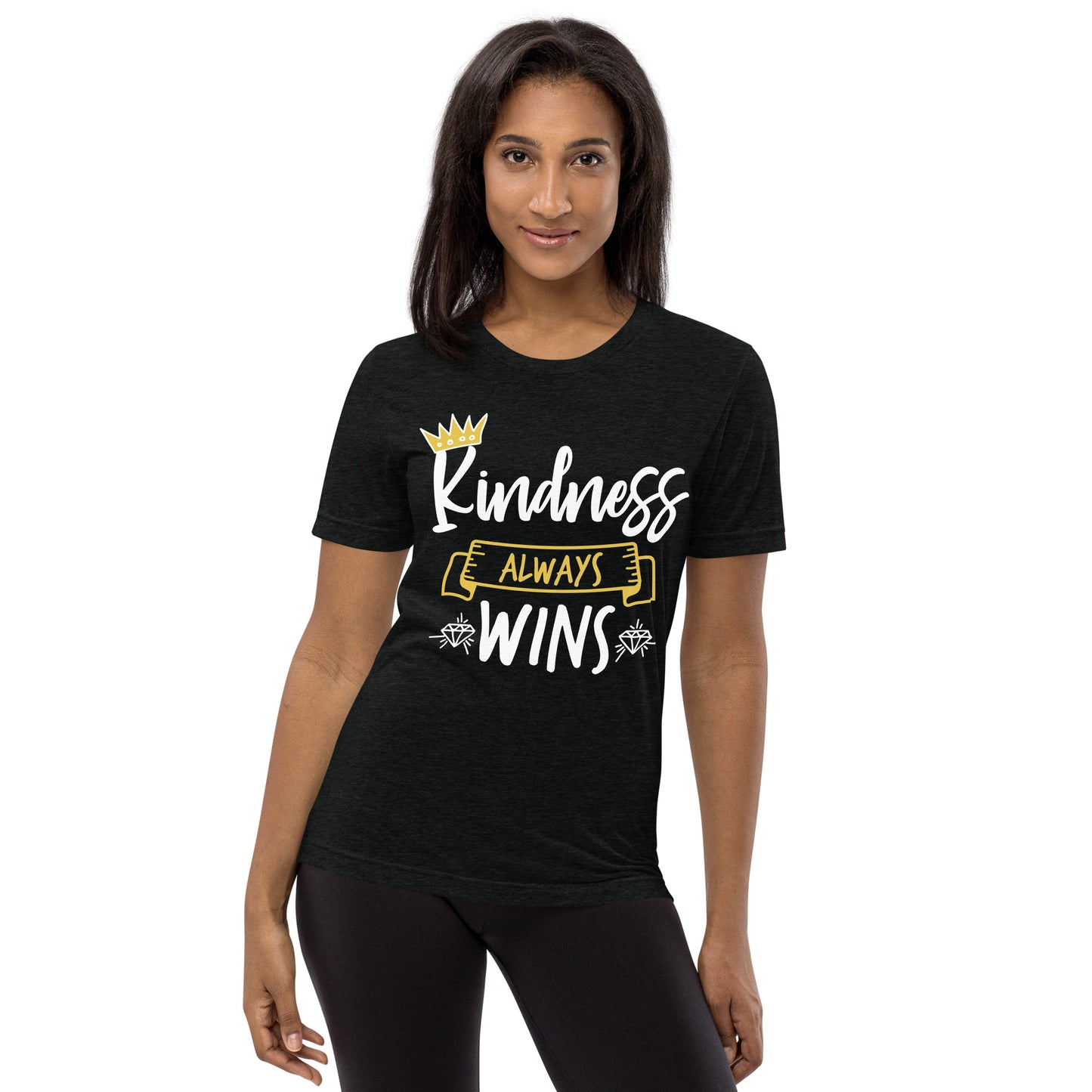 Kindness Always Wins (High Quality Tri-blend)