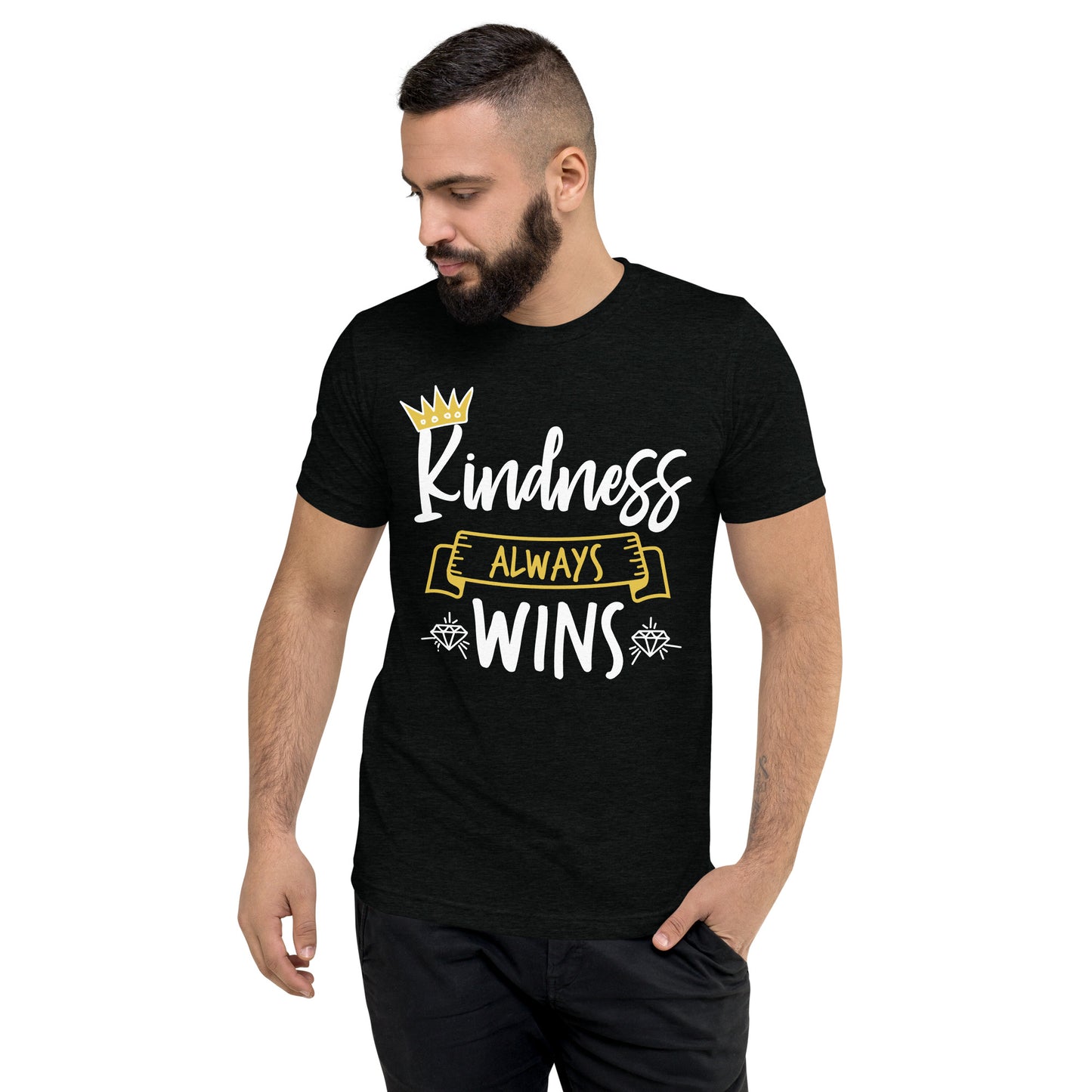 Kindness Always Wins (High Quality Tri-blend)