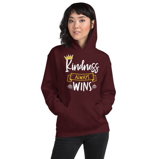 Unisex Hoodie Kindness Always Wins